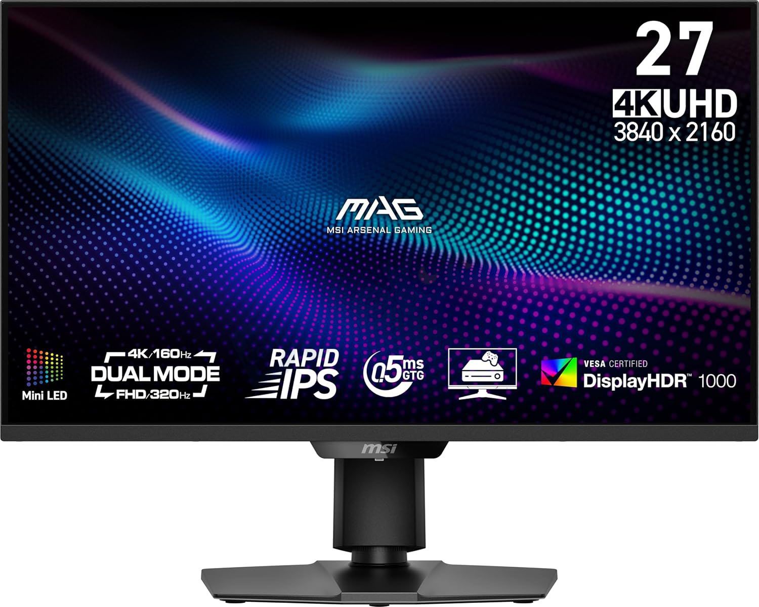 msi MAG 274UPDF E16M 27 بوصة 3840 × 2160