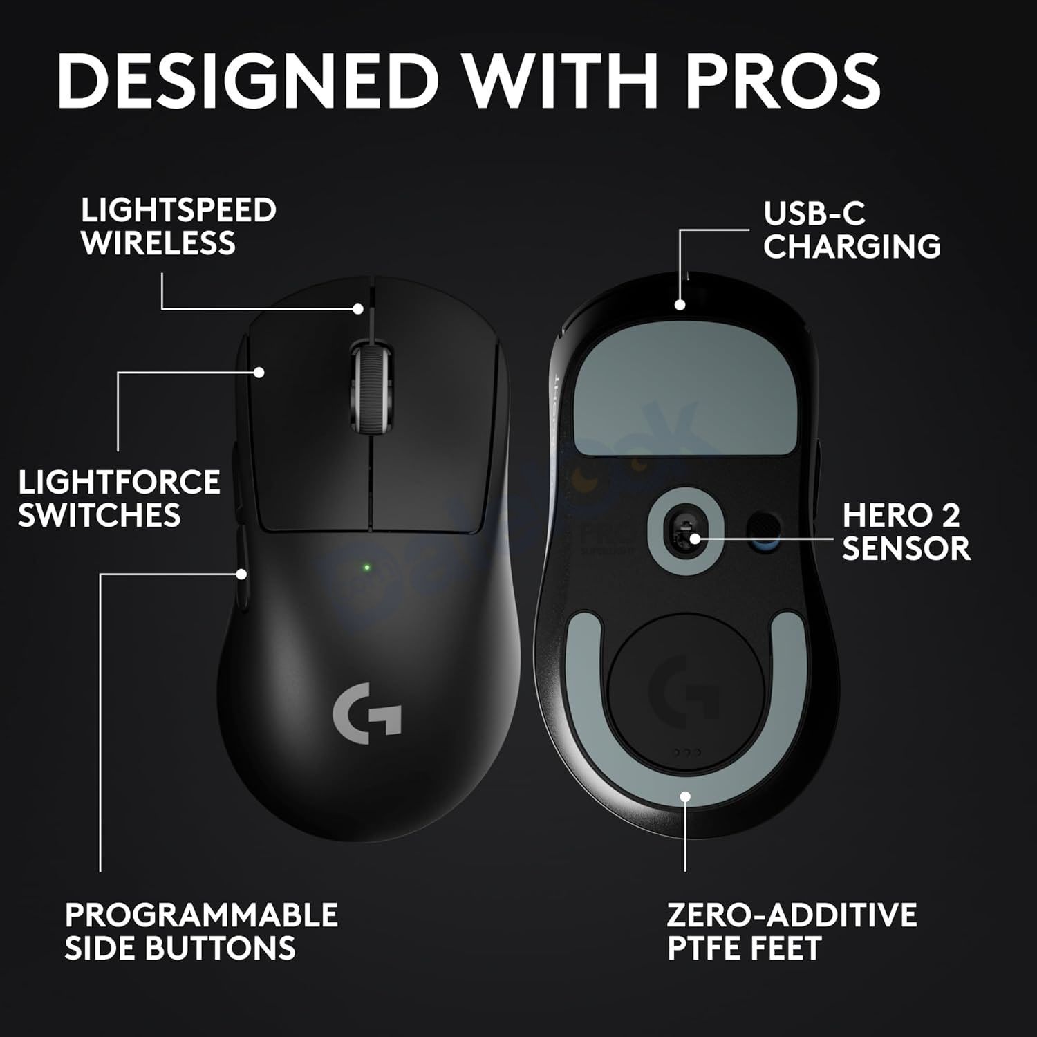 Logitech G PRO X Superlight 2 DEX Wireless Gaming Mouse للبيع في دمشق