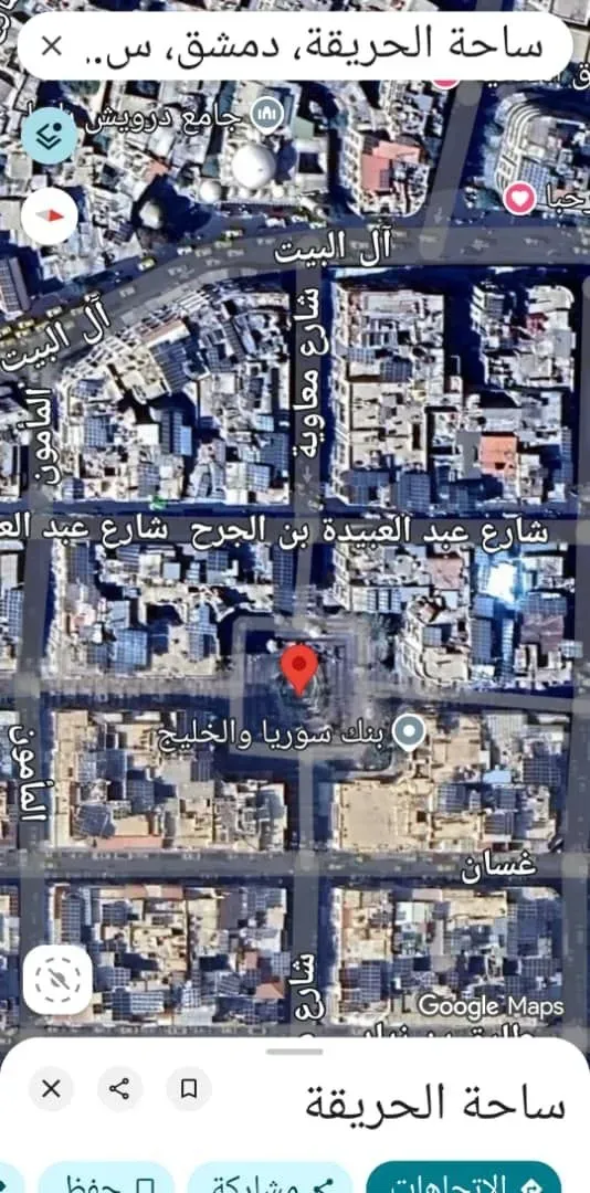 ​للبيع محل تجاري بموقع استراتيجي وحيوي جداً في منطقة الحريقة