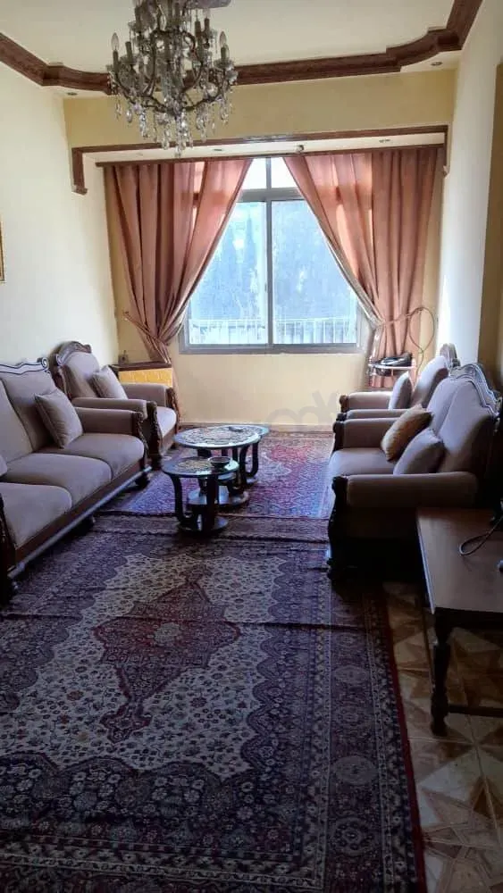 For Annual Rent Furnished Apartment in Mezzeh Al Jalaa Street