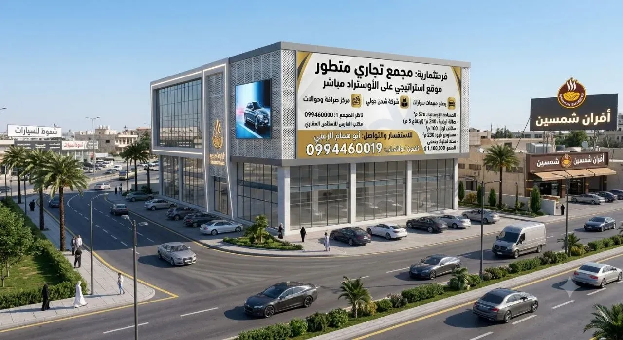 للبيع محل تجاري مميز في دمشق حوش بلاس مقابل شمسين