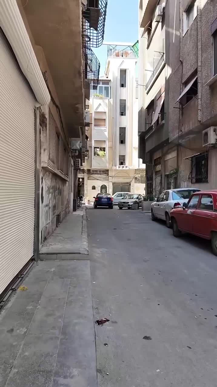 للبيع شقة في المزة شيخ سعد جانب الفرن.mp4
